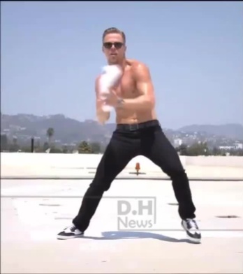 Derek in the promo of Season 20 of Dancing with the Stars